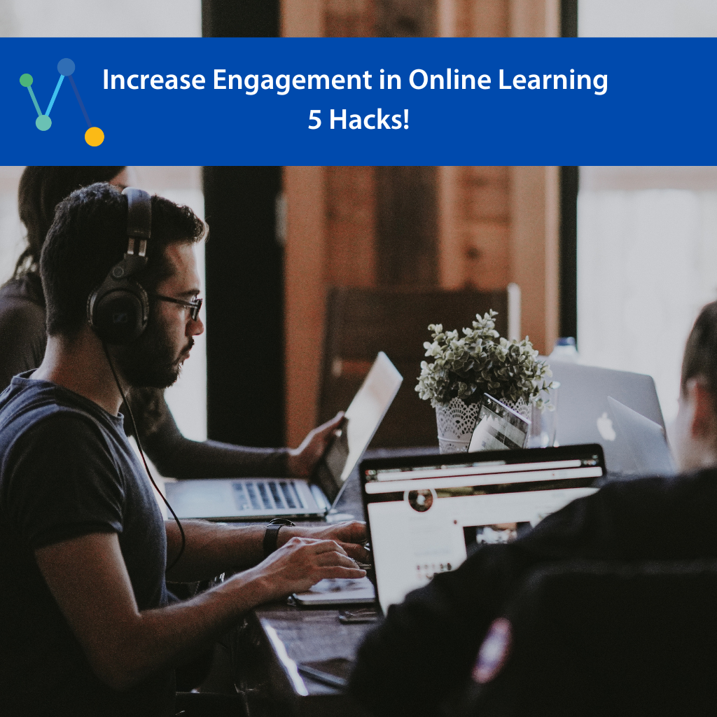 Increase online learning engagement